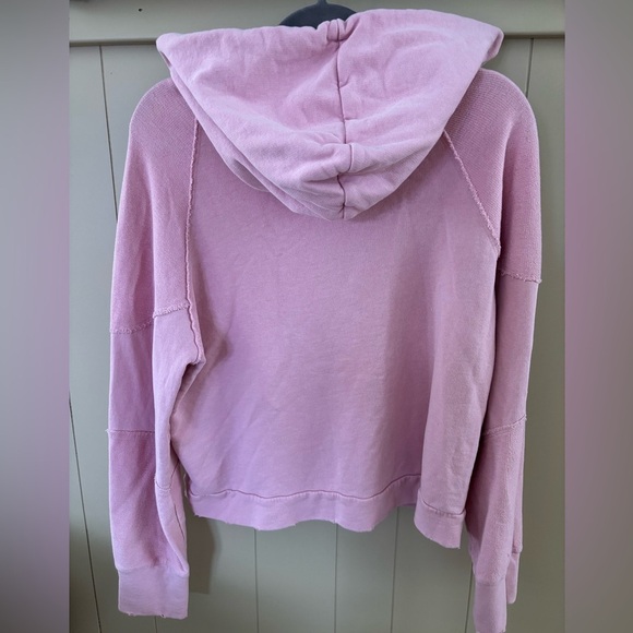 Love Shack Fancy Pink Distressed Hoodie - Picture 8 of 8